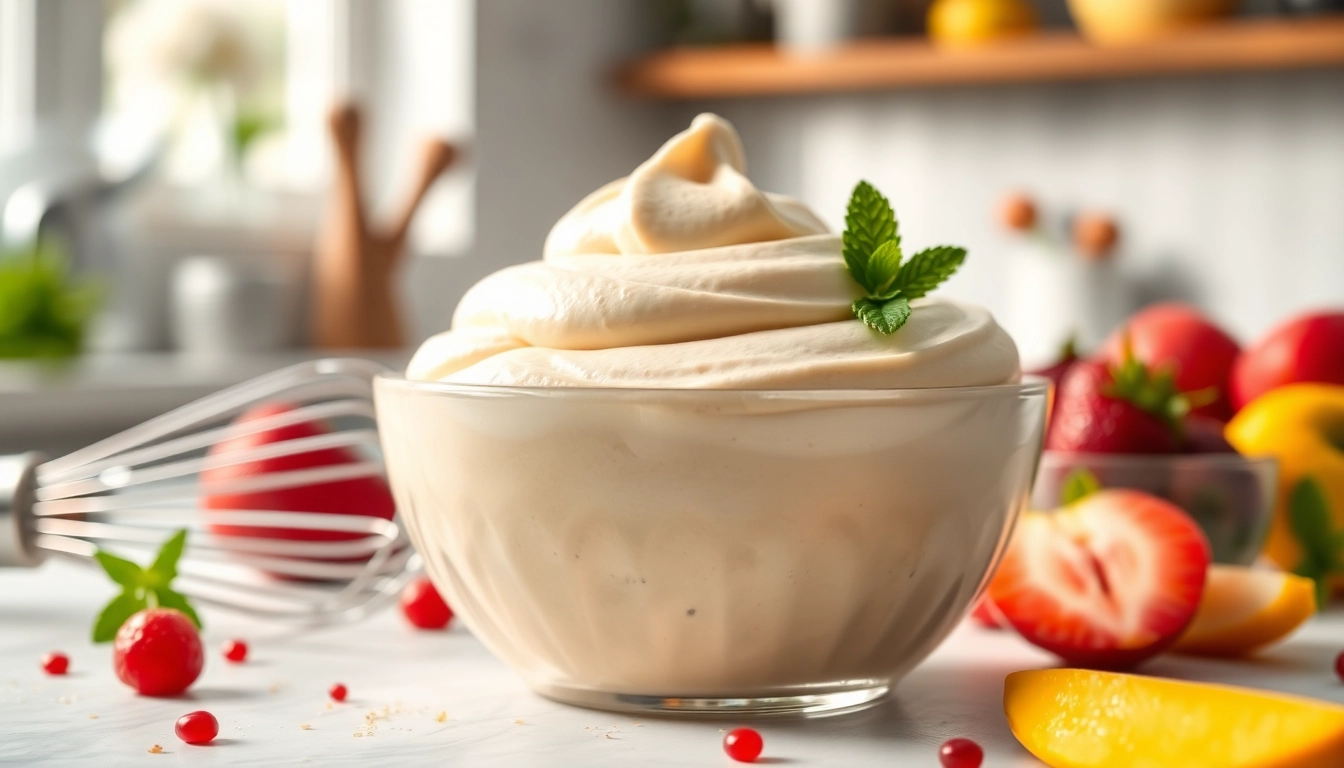 Mousseline: De Perfecte Basis voor Grandioze Desserts en Gerechten